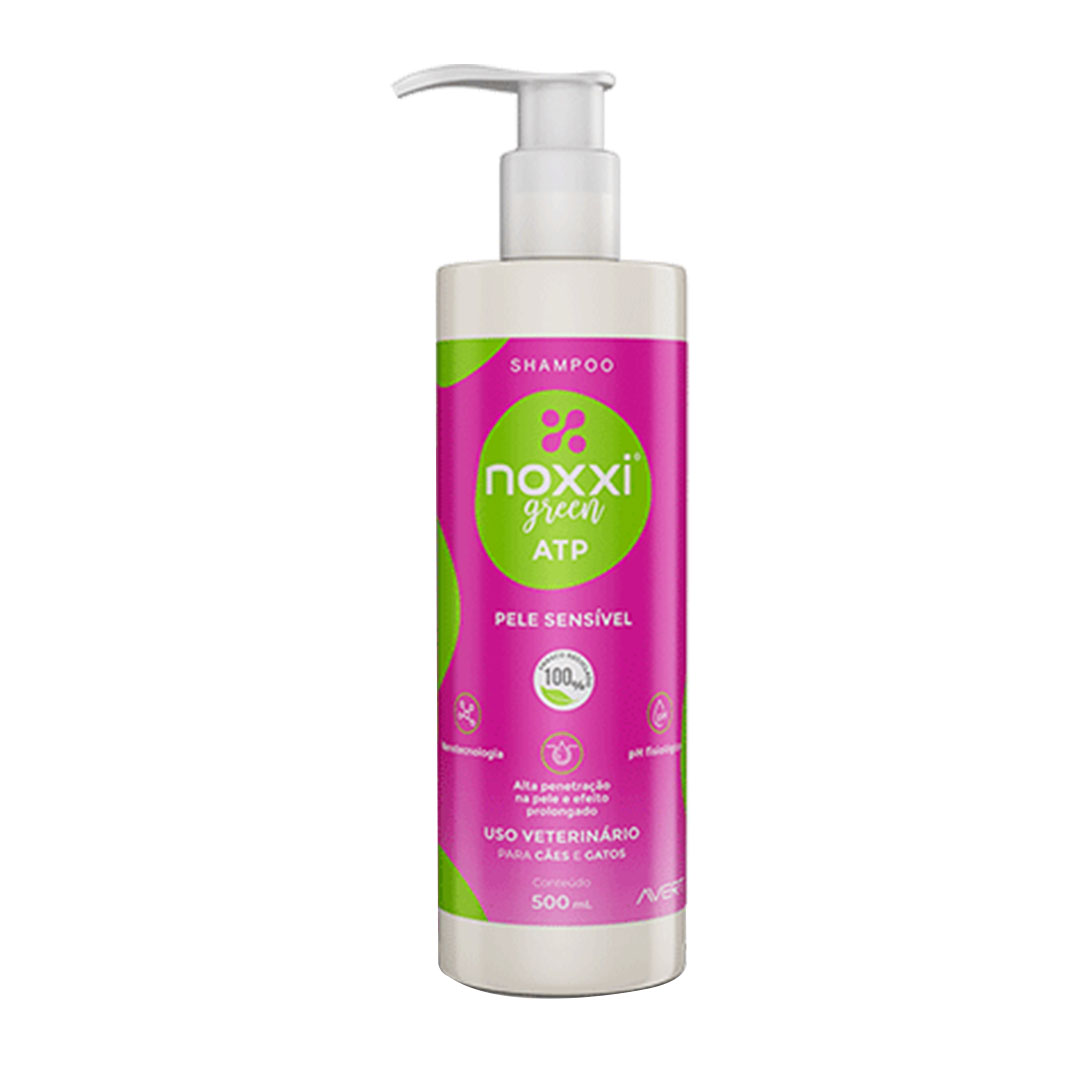 Shampoo Noxxi Green ATP Pele Sensível 500ml Avert