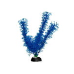 Planta Plástica 30cm Azul para Aquários Soma