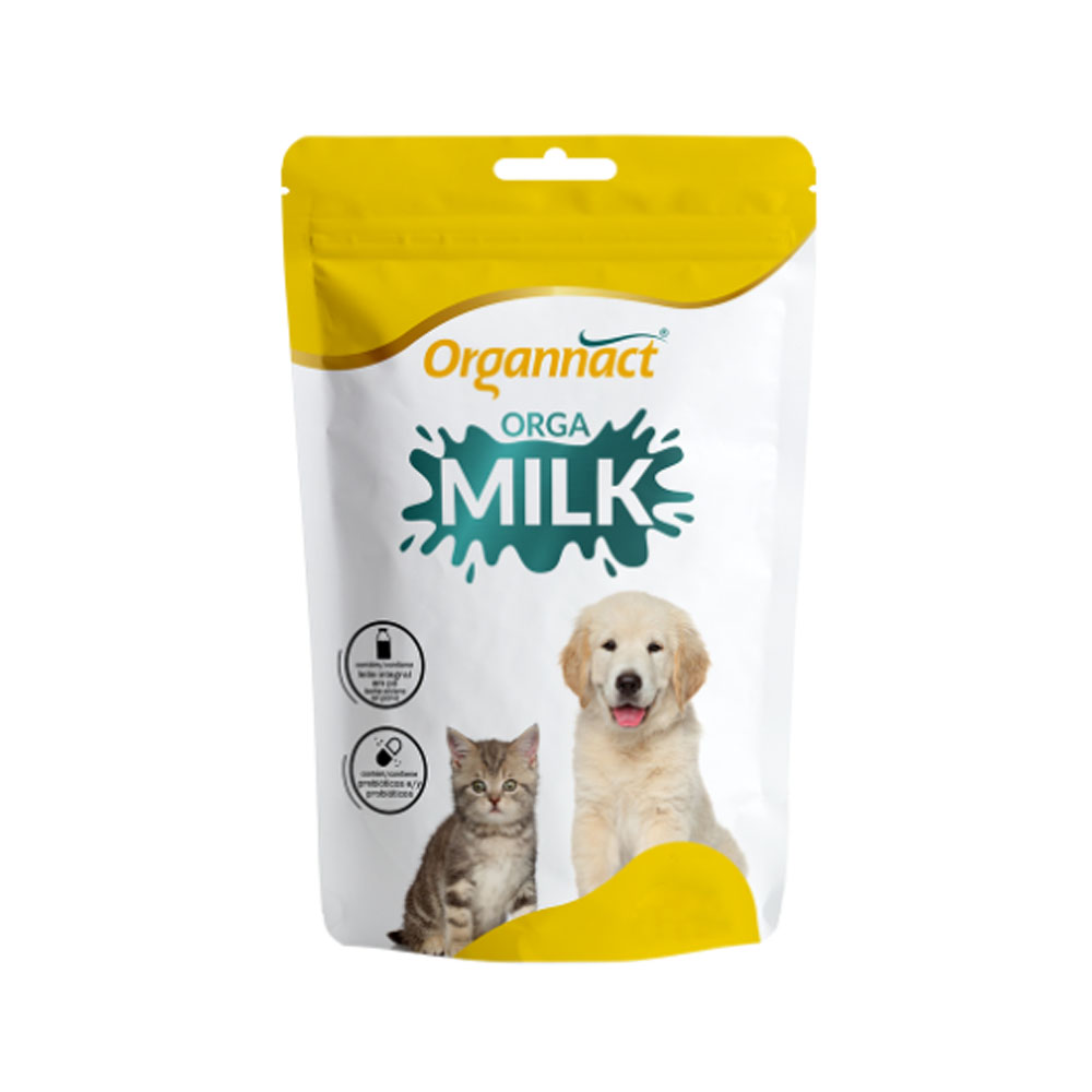 Orga Milk para Cães e Gatos 60g Organnact