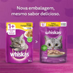 Ração Úmida Whiskas para Gatos Adultos Sabor Frango 85g