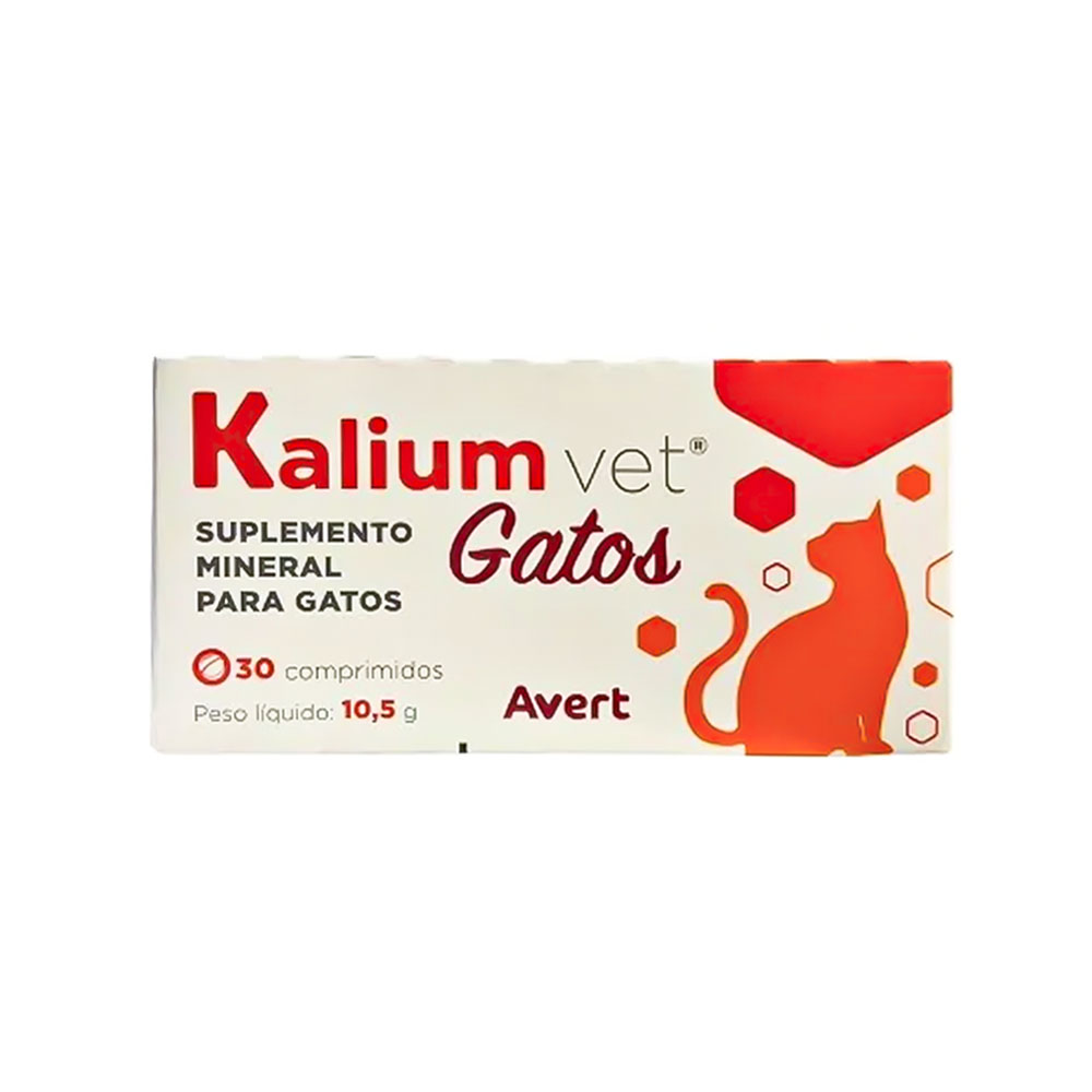 Kalium Vet para Gatos 30 Comprimidos Avert