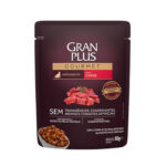 Ração Úmida GranPlus Gourmet para Gatos Adultos Sabor Carne 85g