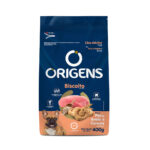 Biscoito Origens para Cães Adultos de Porte Mini e Pequeno Sabor Peru, Aveia e Cereais 400g Adimax