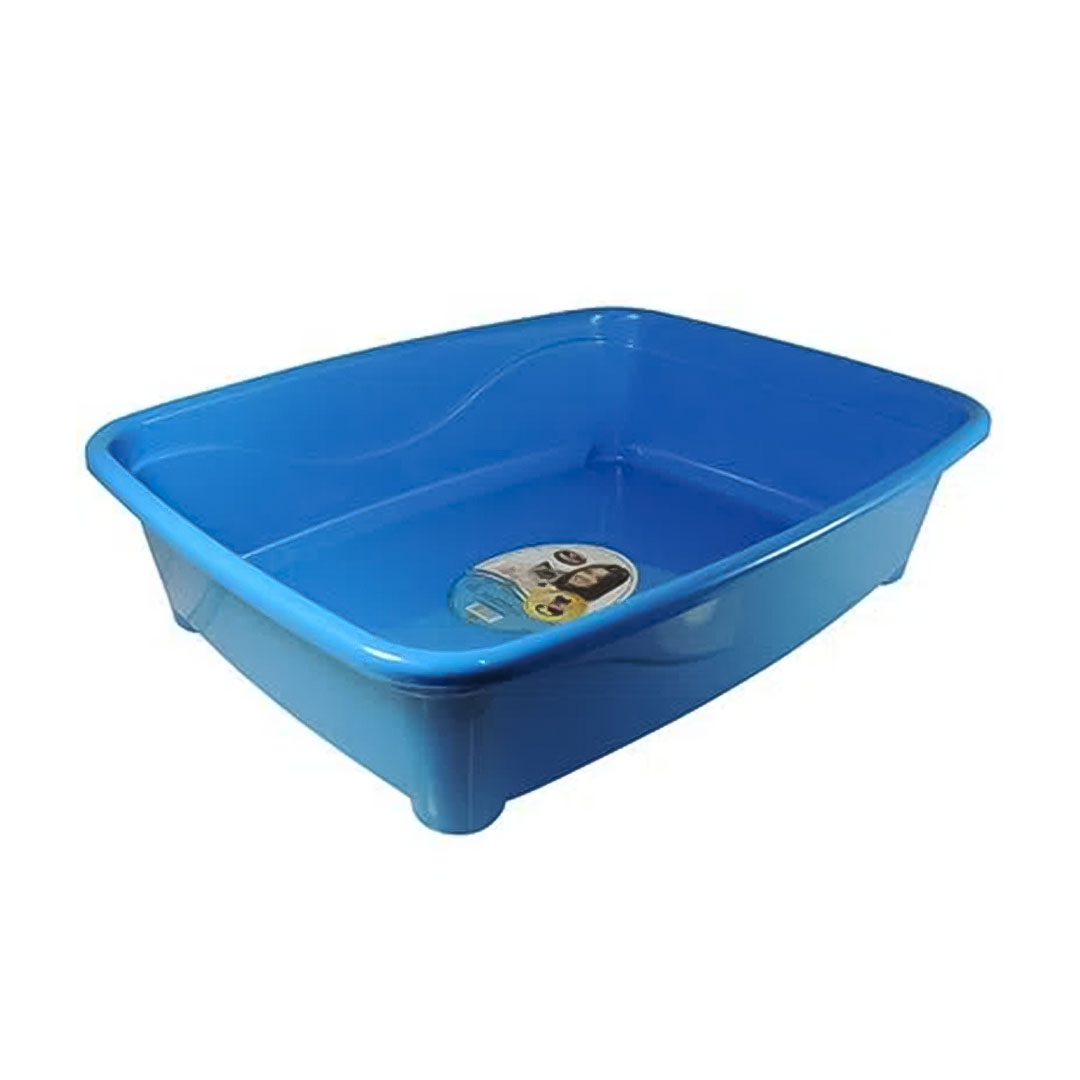 Bandeja Higiênica Classic para Gatos Azul Furacão Pet