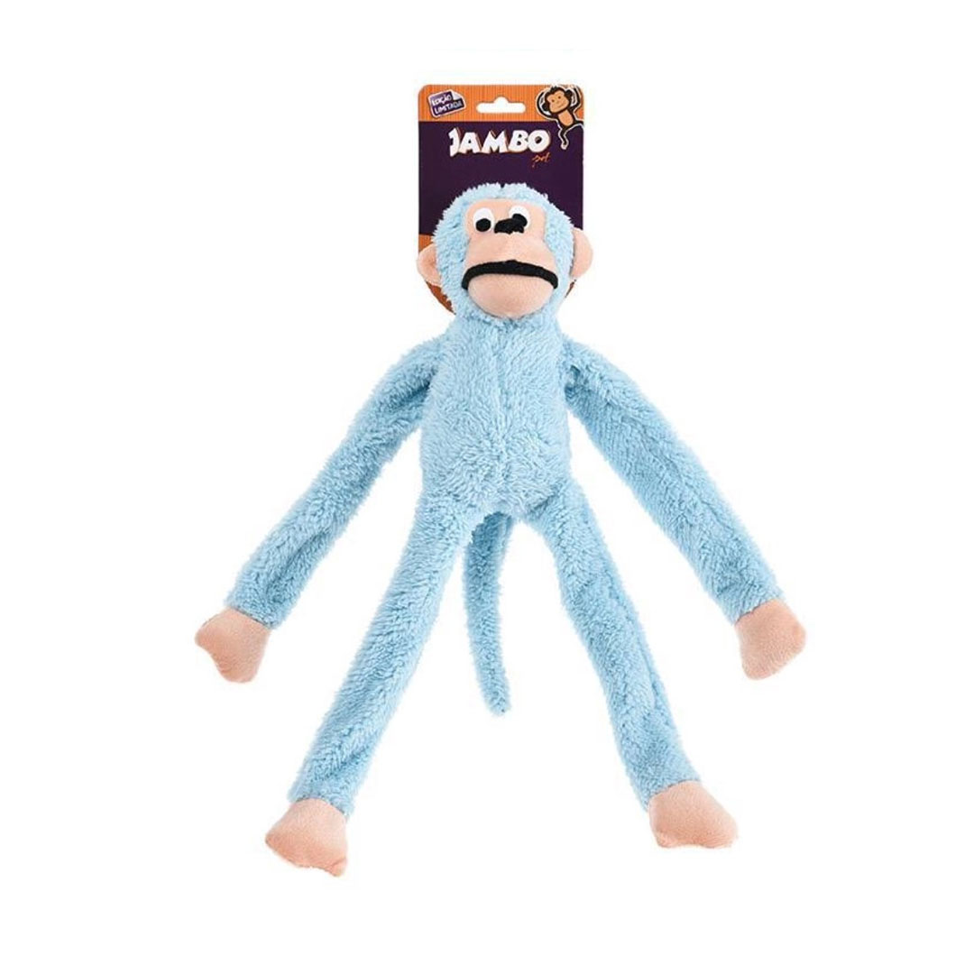 Brinquedo Pelúcia Macaco Limited Azul para Cães Jambo Pet